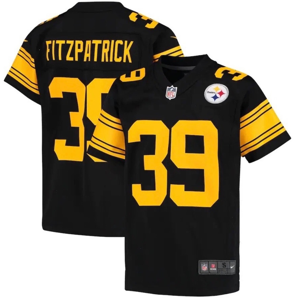 Nike NFL Minkah Fitzpatrick Pittsburgh Steelers #39 Football Jersey Size 3XL